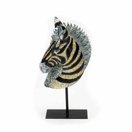 Zebra Bust