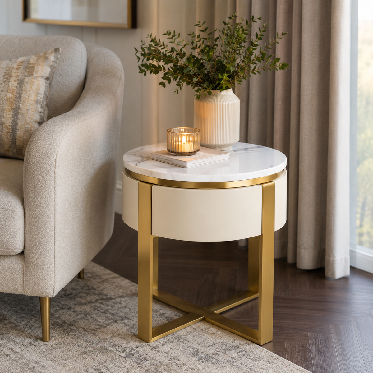 Apollo - Round Side Table