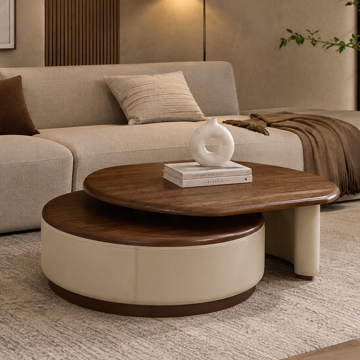 Iowa - Coffee Table - Walnut