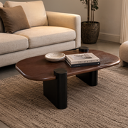 Alabama - Coffee Table - Black & Walnut