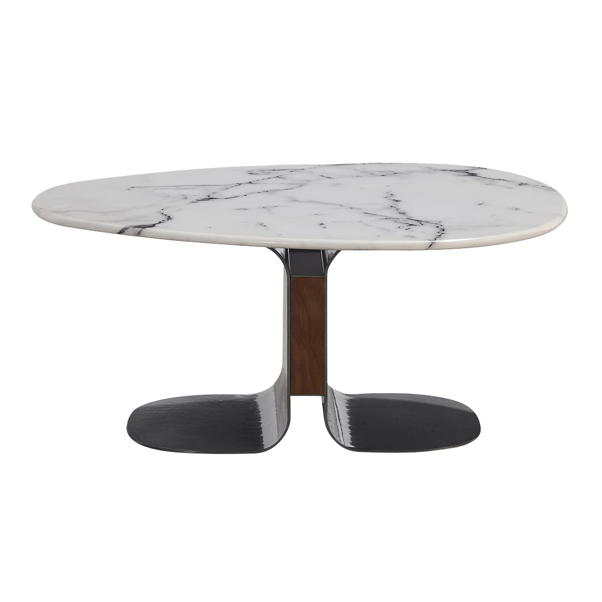 Indiana - Coffee Table- Dark Nickle